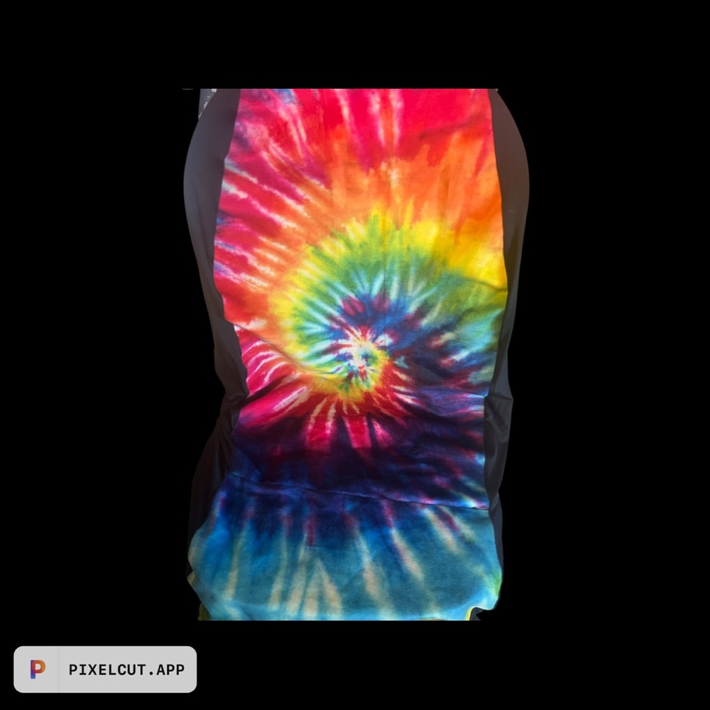 Rainbow Tie Dye Bucket Seat Covers (set of 2)
